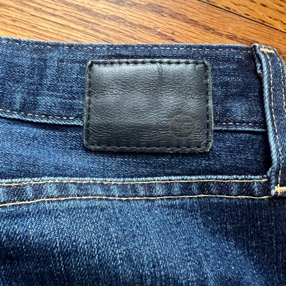 AG Adriano Goldschmied Dark Blue Boyfriend Jeans
